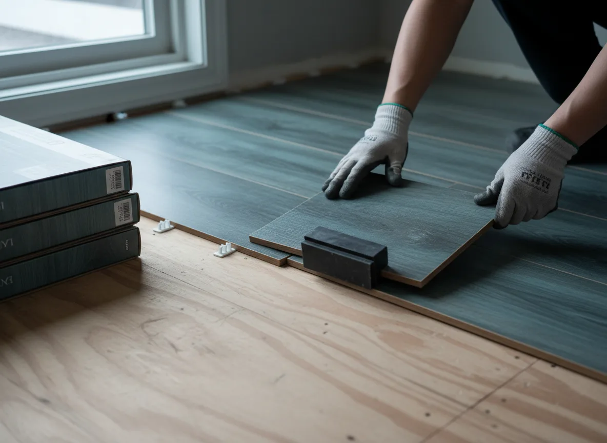 Luxury Vinyl Plank Installation company in Crowder, MS
